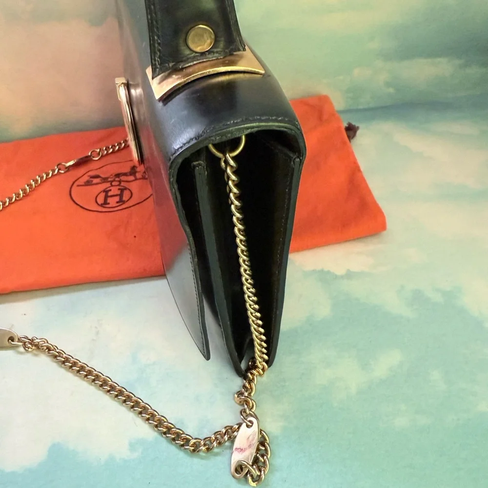 Authentic  Hermes vintage Circa Early 1950 - Picture 5 of 12